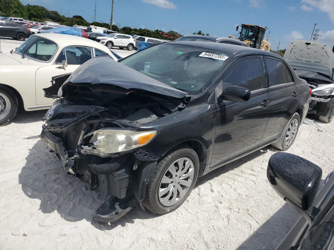 2012 Toyota Corolla Base de vânzare în Homestead, FL - Front End