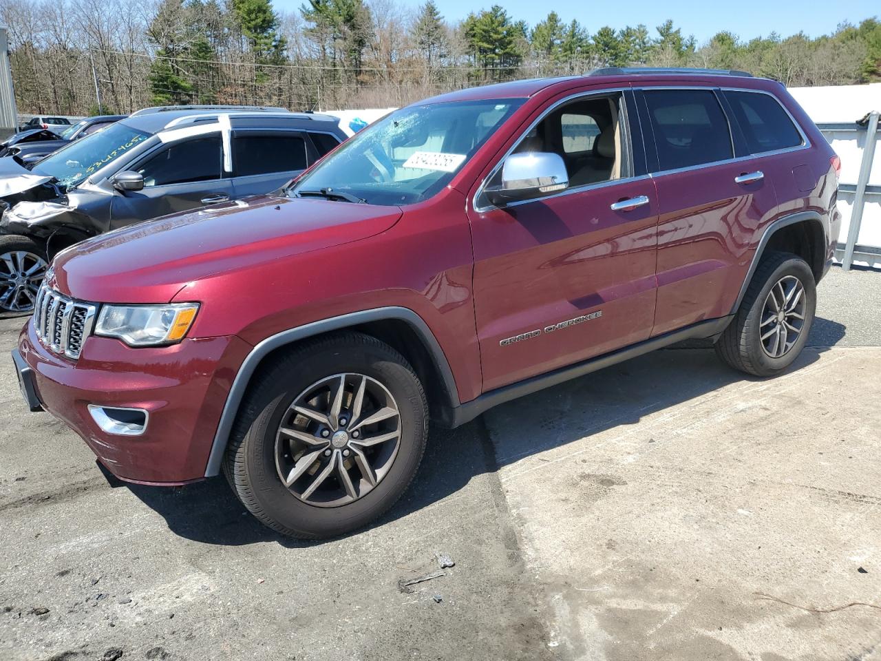 2017 Jeep Grand Cherokee Limited იყიდება Exeter-ში, RI - Front End