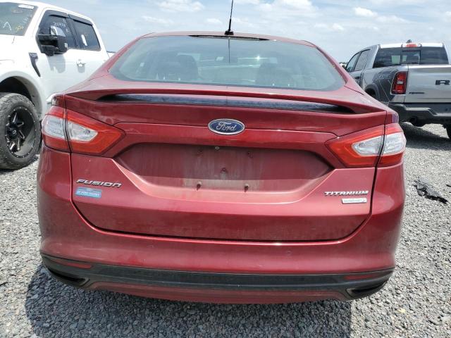 FORD FUSION 2016 Czerwony