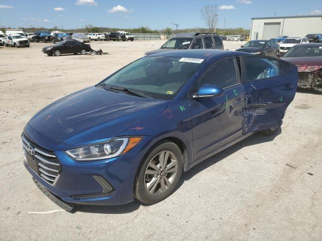  HYUNDAI ELANTRA 2017 Синий