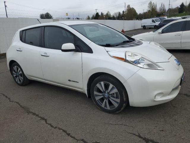 Hatchbacks NISSAN LEAF 2013 White