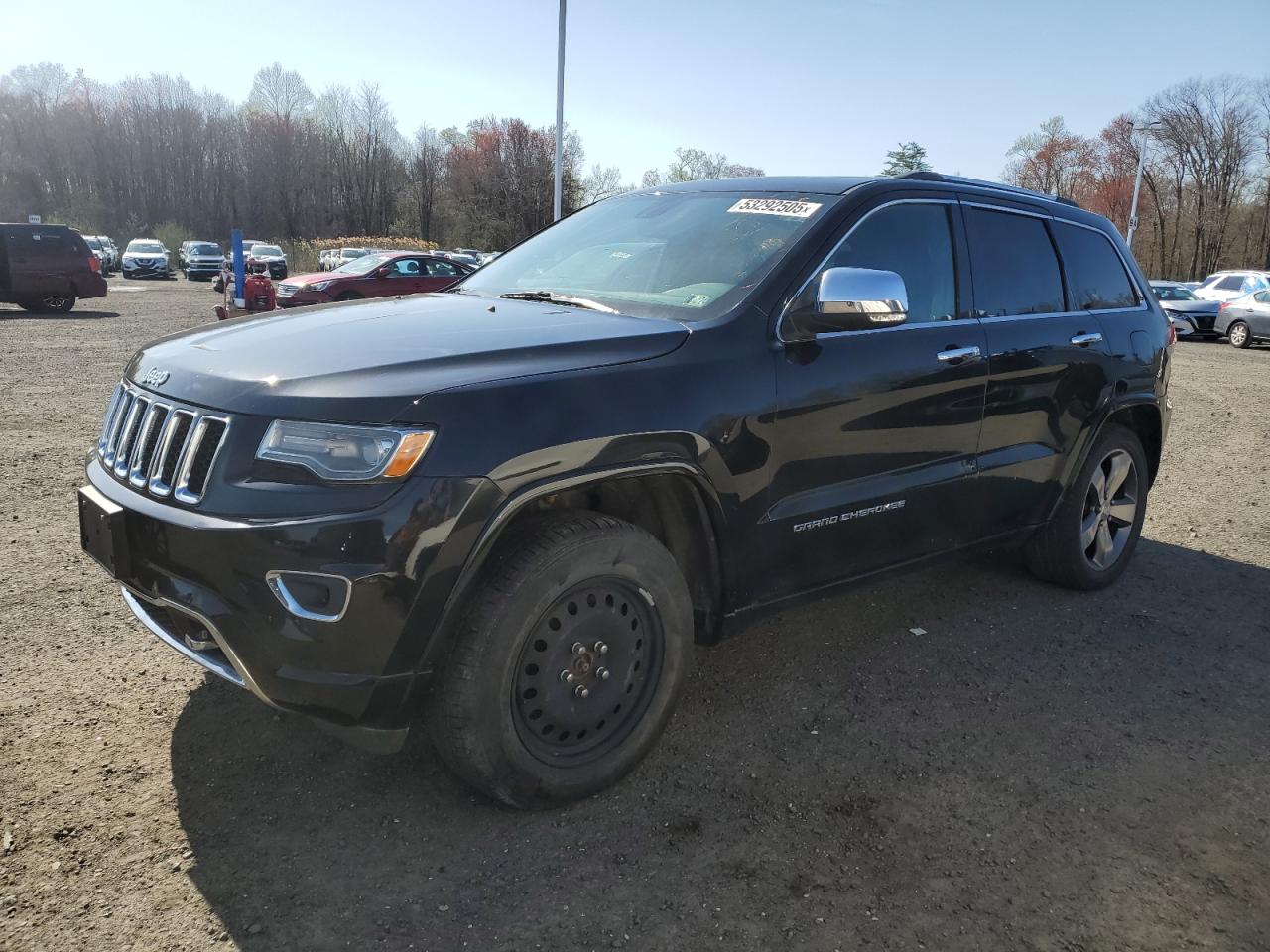 2014 Jeep Grand Cherokee Overland en Venta en East Granby, CT - Side