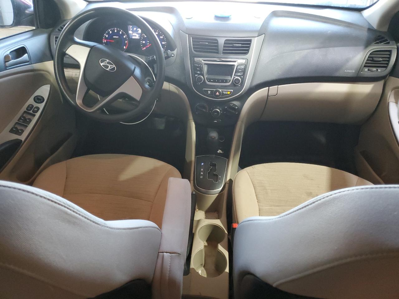 2017 Hyundai Accent Se VIN: KMHCT4AE9HU376153 Lot: 54663125