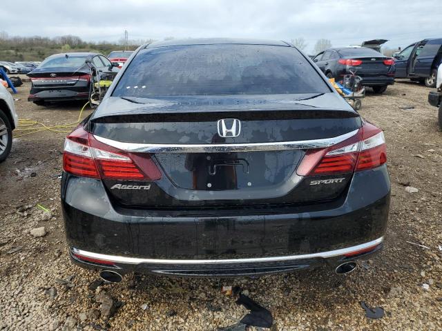  HONDA ACCORD 2016 Чорний