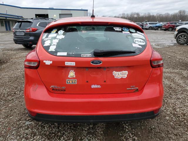 Hatchbacks FORD FOCUS 2016 Red