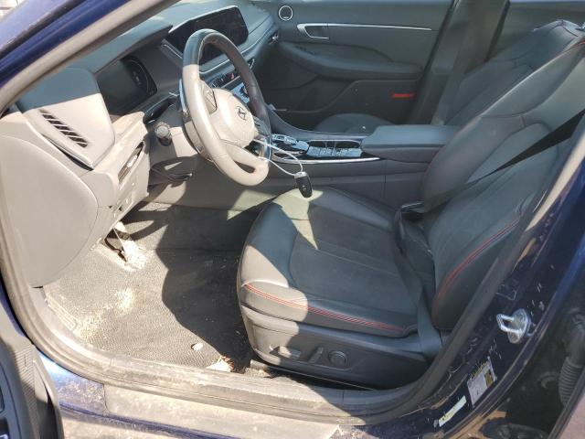  HYUNDAI SONATA 2021 Blue