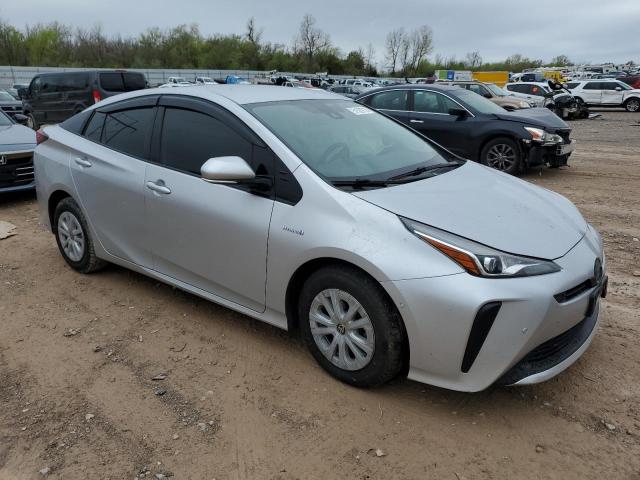  TOYOTA PRIUS 2019 Серебристый