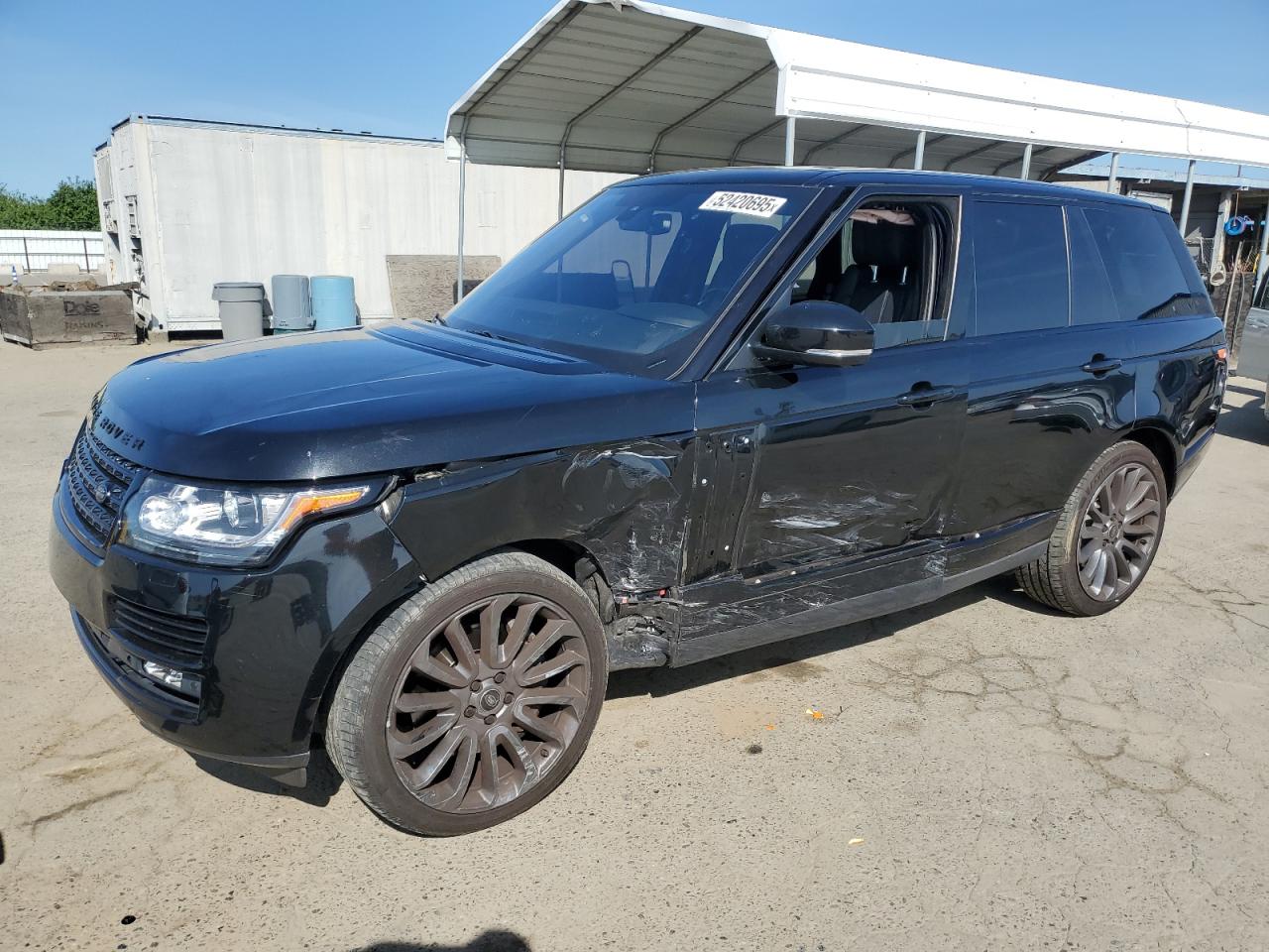2014 Land Rover Range Rover Supercharged продається в Fresno, CA - Side