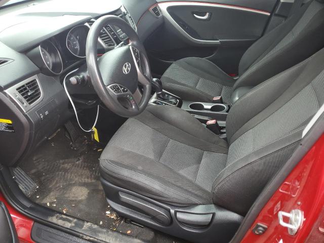 Hatchbacks HYUNDAI ELANTRA 2017 Czerwony