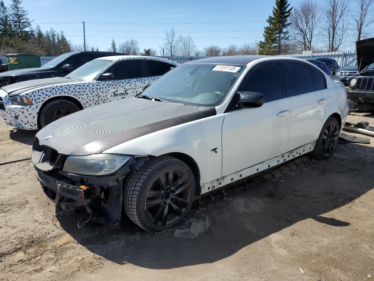 2011 Bmw 323 I за продажба в Bowmanville, ON - Front End