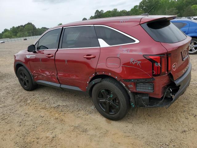  KIA SORENTO 2022 Czerwony
