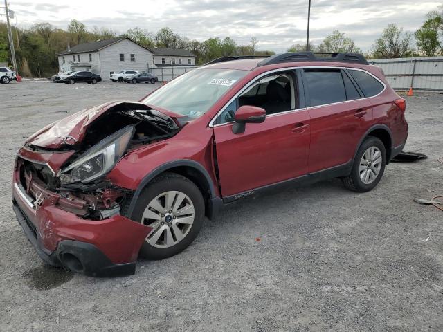  SUBARU OUTBACK 2018 Burgundy