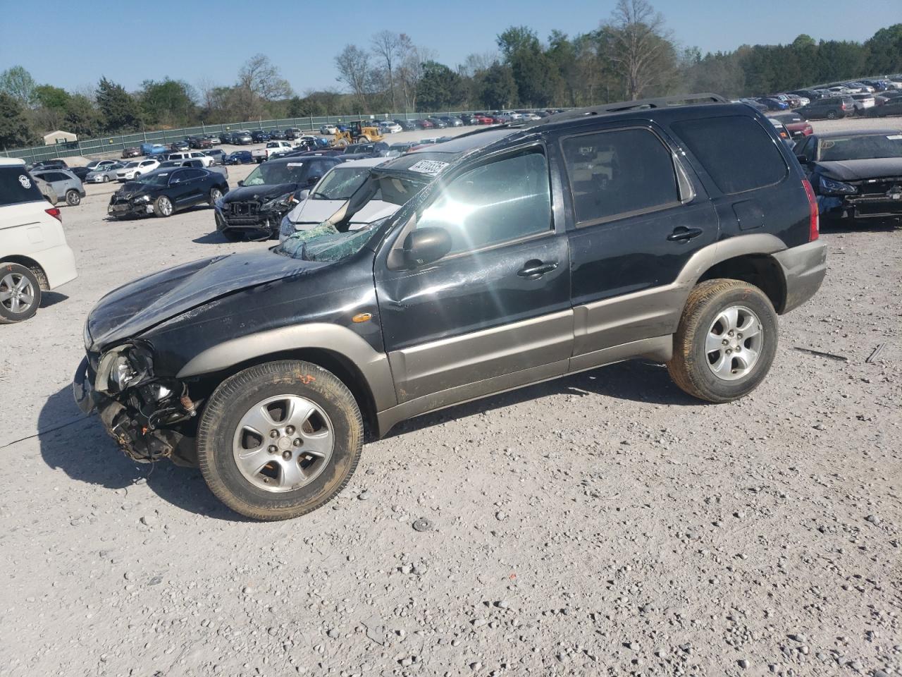 2003 Mazda Tribute Lx იყიდება Madisonville-ში, TN - Rollover