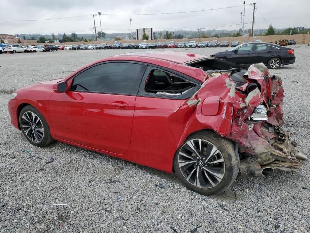  HONDA ACCORD 2016 Red
