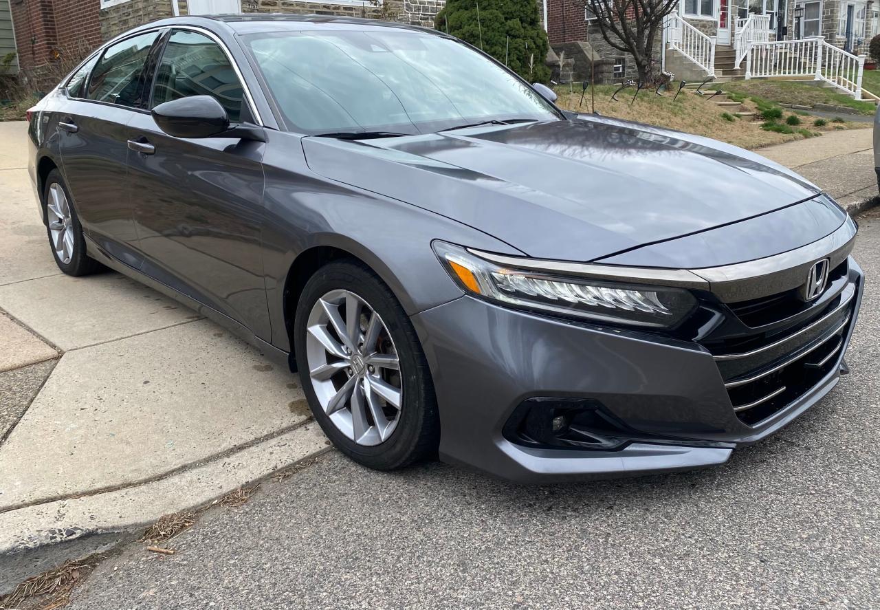 2021 Honda Accord Lx for Sale in Pennsburg, PA - Damage History