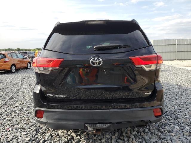  TOYOTA HIGHLANDER 2017 Черный