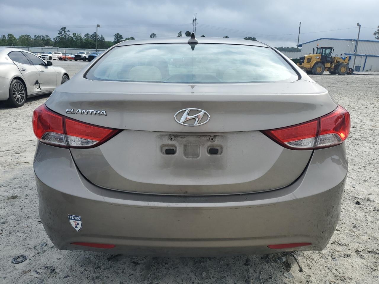 2013 Hyundai Elantra Gls VIN: 5NPDH4AE7DH392740 Lot: 54328115