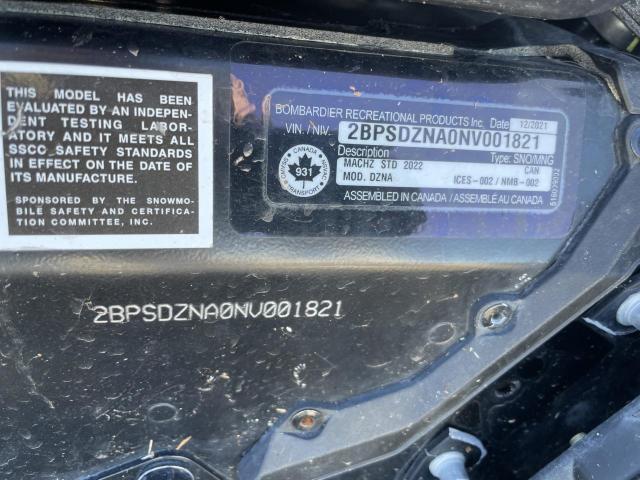 2022 SKIDOO MACH Z 900