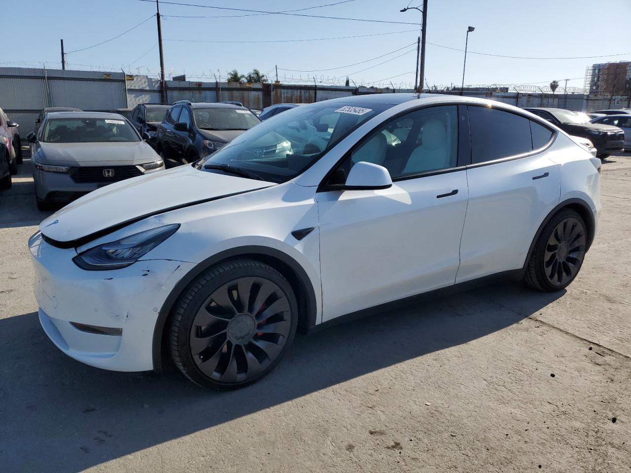 2021 Tesla Model Y de vânzare în Los Angeles, CA - Front End