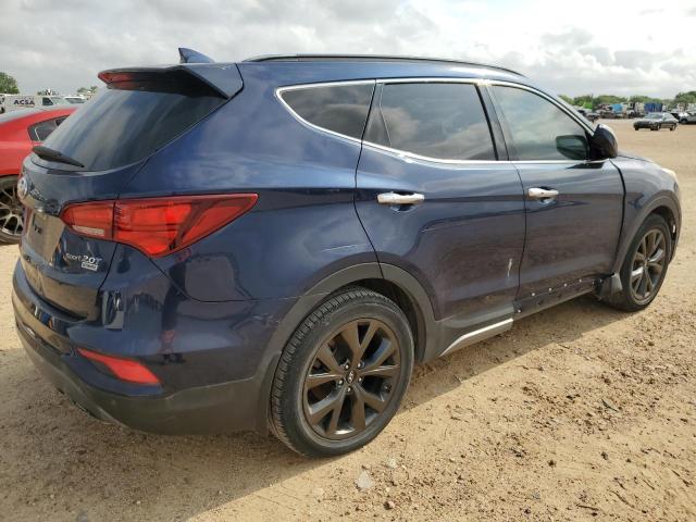 HYUNDAI SANTA FE 2018 Синий