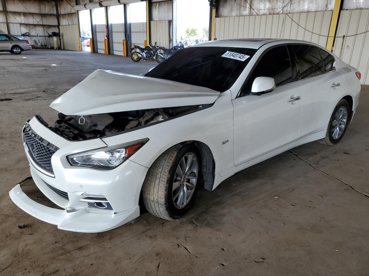 2017 Infiniti Q50 Premium zu verkaufen in Phoenix, AZ - Front End