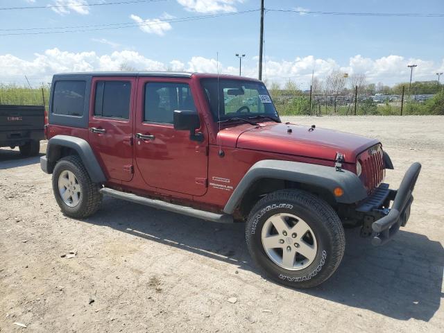  JEEP WRANGLER 2012 Czerwony