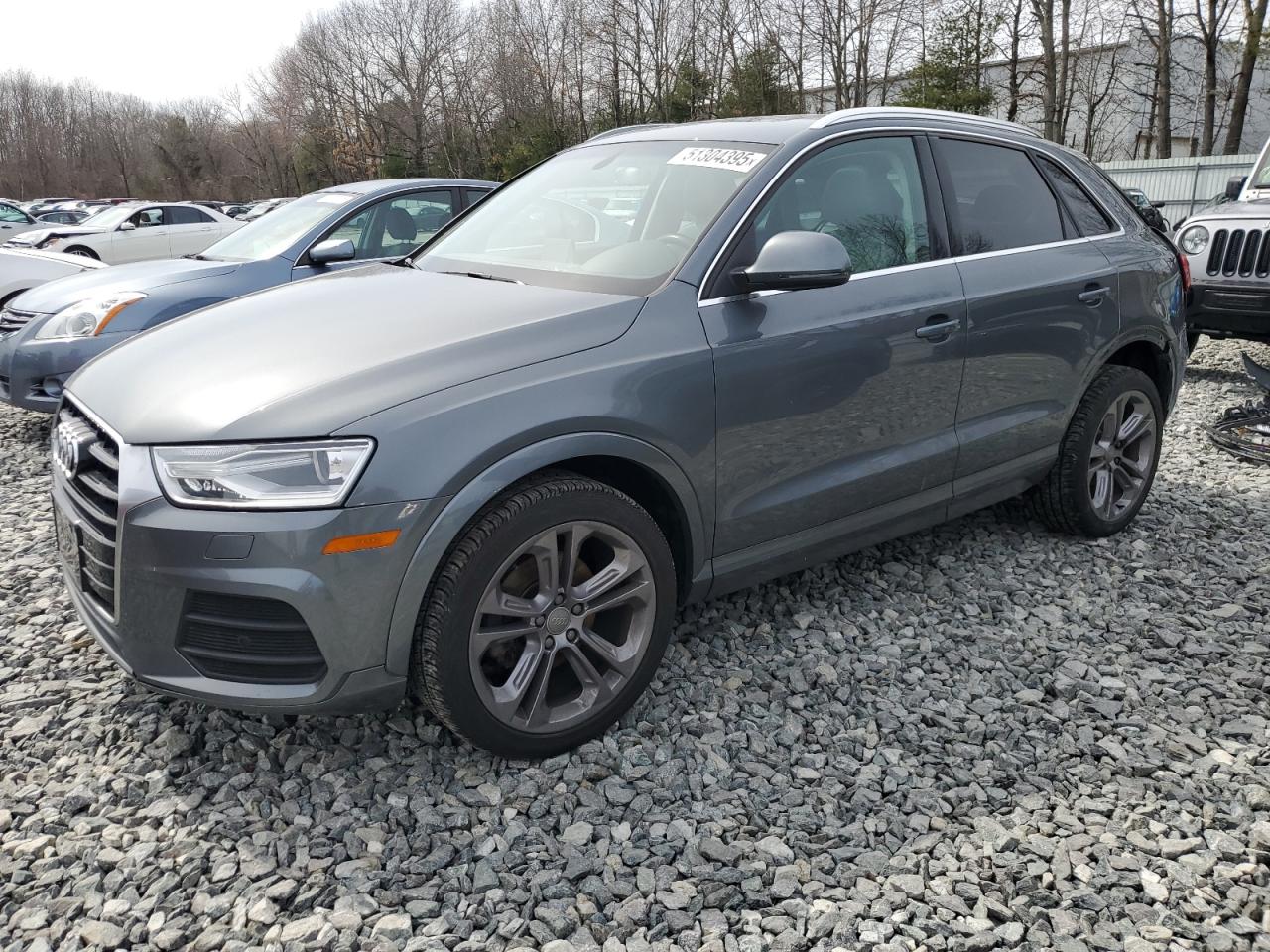 2016 Audi Q3 Premium Plus de vânzare în North Billerica, MA - Rear End