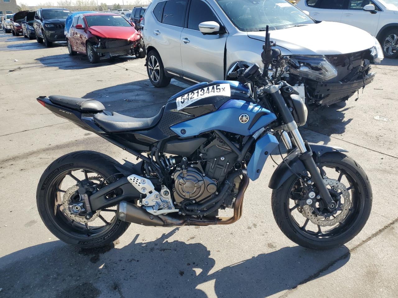 2016 Yamaha Fz07 C for Sale in Littleton, CO - Rollover