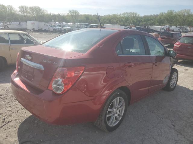  CHEVROLET SONIC 2012 Красный