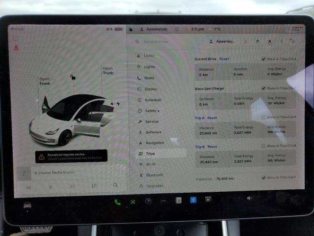 2019 TESLA MODEL 3 