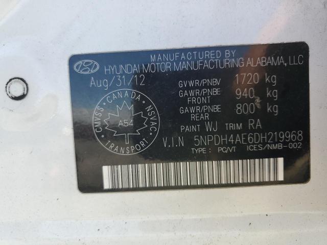 2013 HYUNDAI ELANTRA GLS