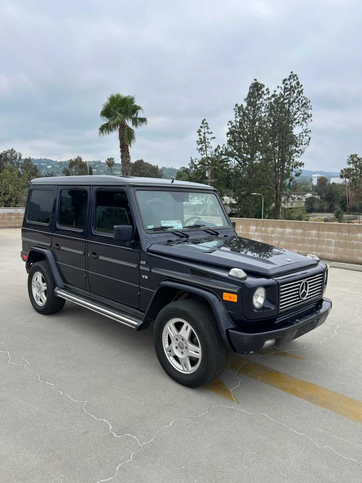2002 Mercedes-Benz G 500 de vânzare în Van Nuys, CA - Rear End