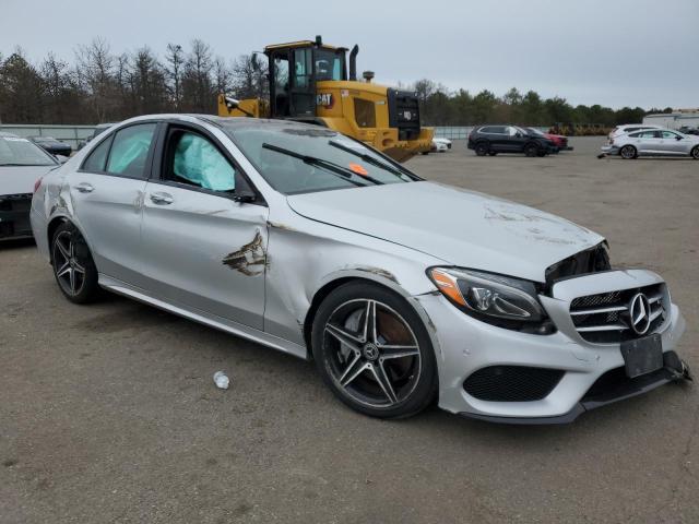  MERCEDES-BENZ C-CLASS 2017 Сріблястий