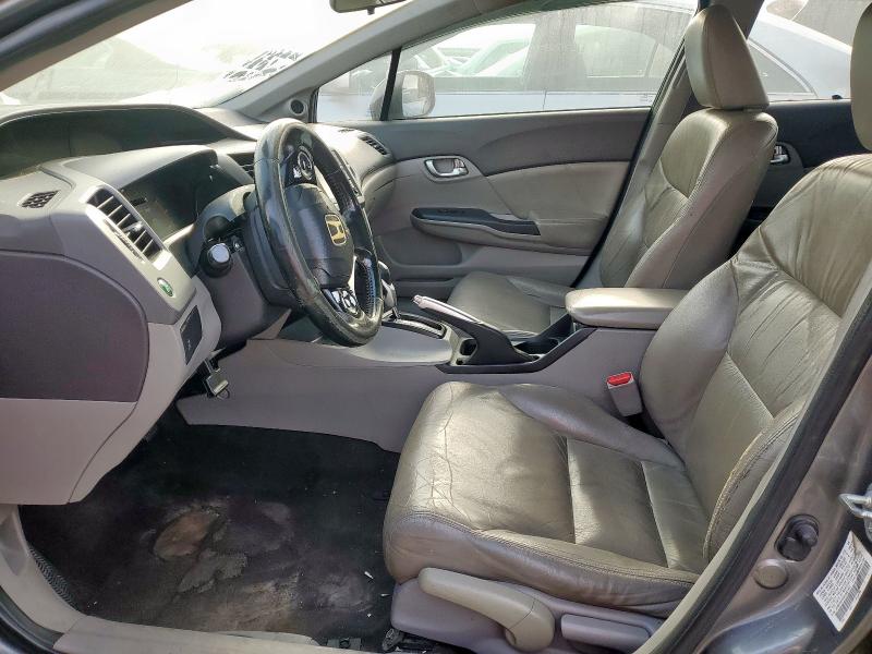  HONDA CIVIC 2012 Gray