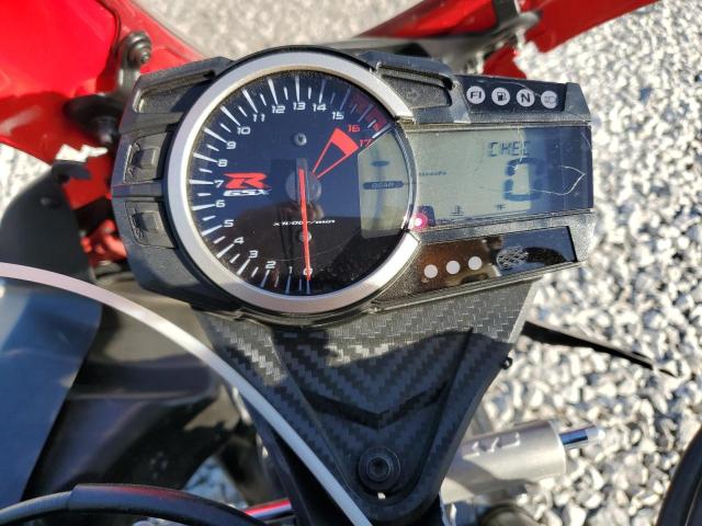  SUZUKI GSXR600 2016 Красный