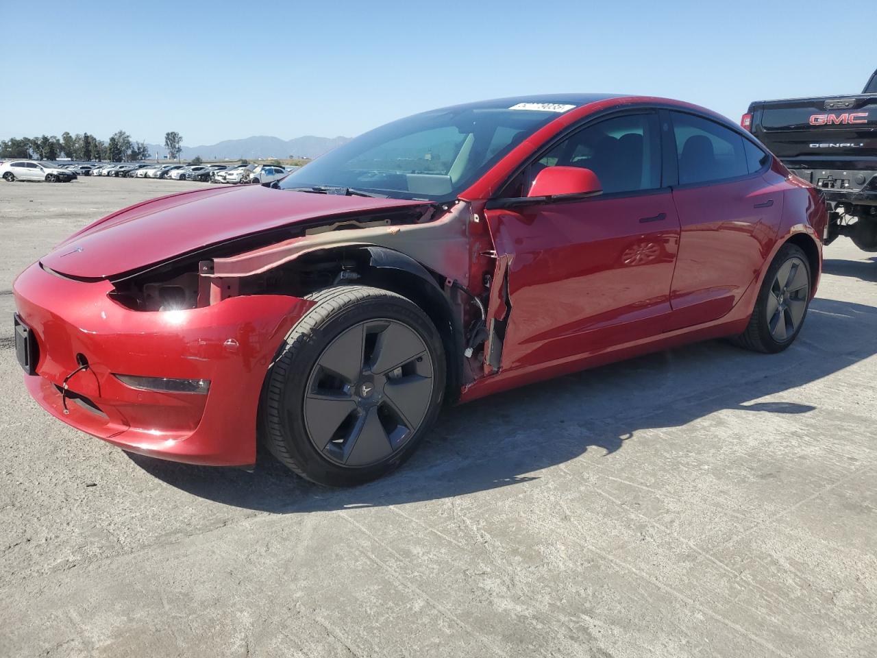 2022 Tesla Model 3 de vânzare în Sun Valley, CA - Side