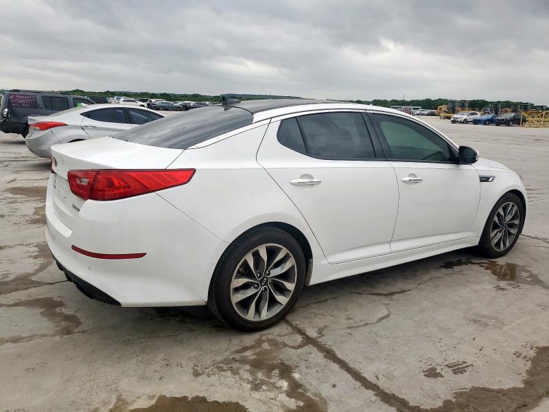 Sedans KIA OPTIMA 2015 Biały