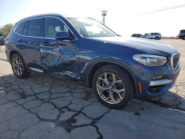  BMW X3 2021 Синий
