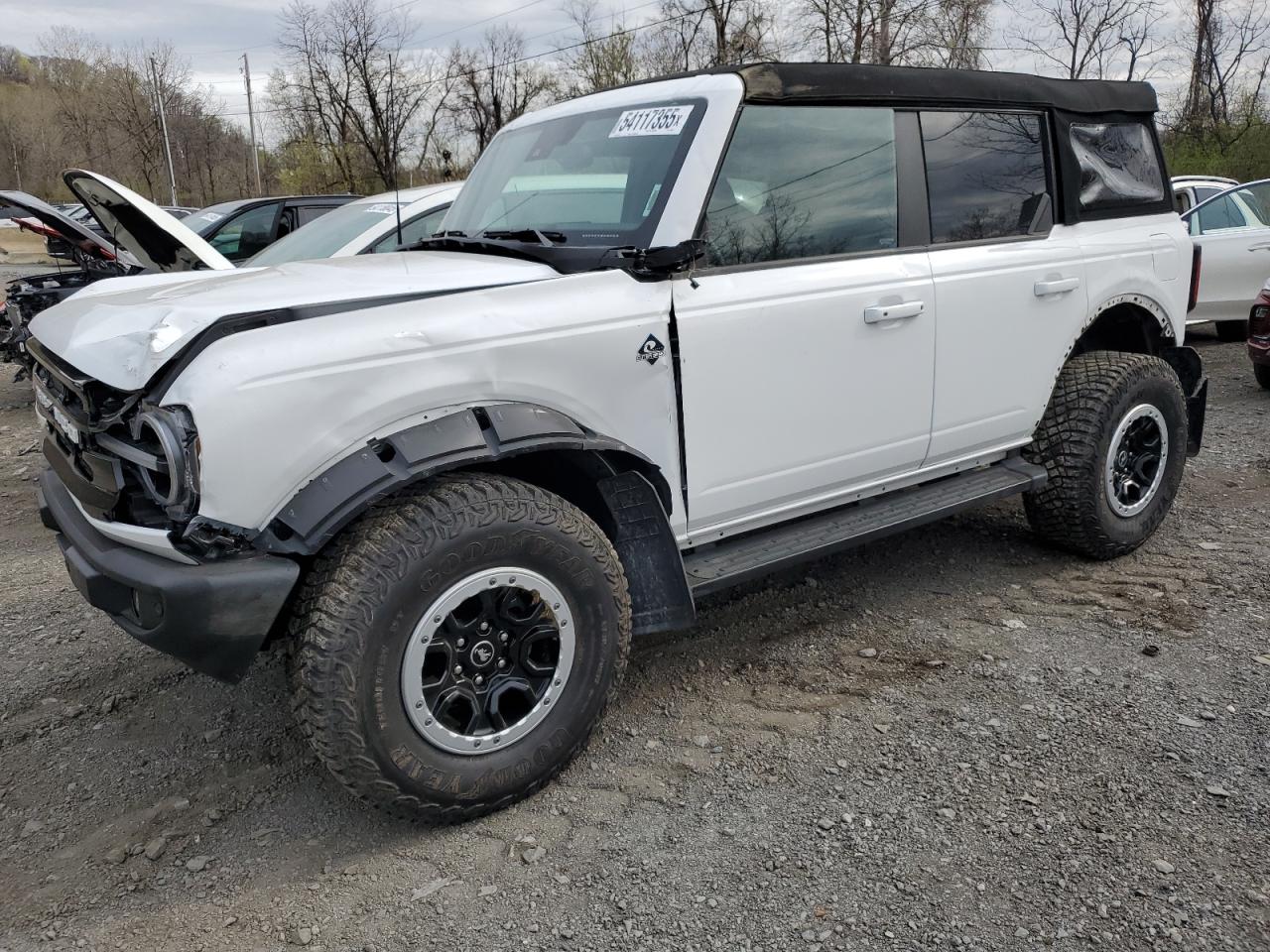 2024 Ford Bronco Outer Banks იყიდება Marlboro-ში, NY - Rollover