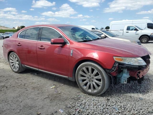  LINCOLN MKS 2012 Czerwony