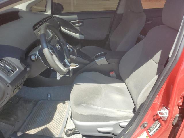  TOYOTA PRIUS 2014 Red