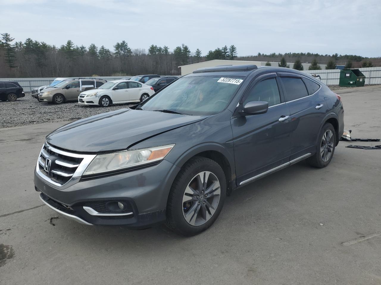 2013 Honda Crosstour Exl na sprzedaż w Windham, ME - Front End