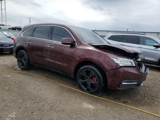  ACURA MDX 2015 Bordowy