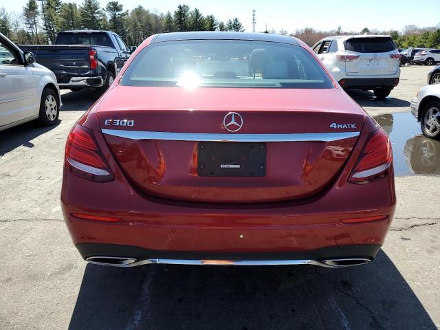  MERCEDES-BENZ E-CLASS 2019 Червоний