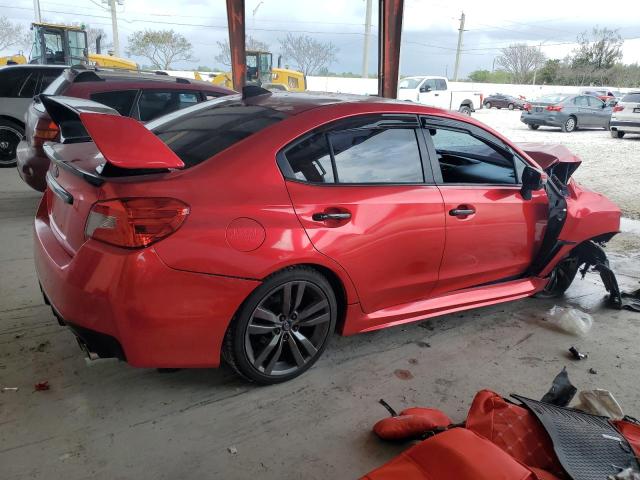  SUBARU WRX 2017 Czerwony