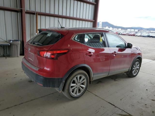  NISSAN ROGUE 2017 Czerwony