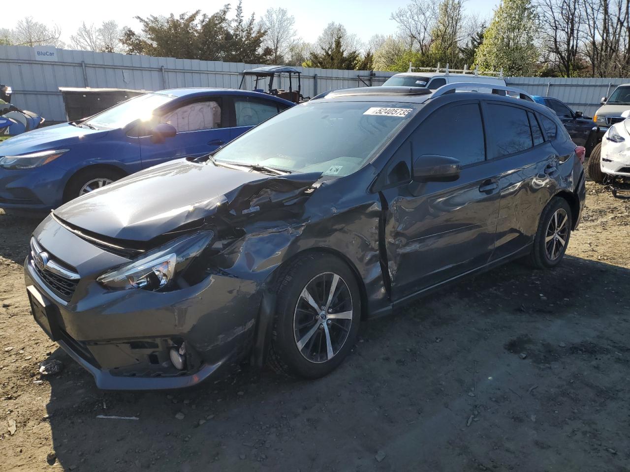 2021 Subaru Impreza Premium იყიდება Windsor-ში, NJ - Front End