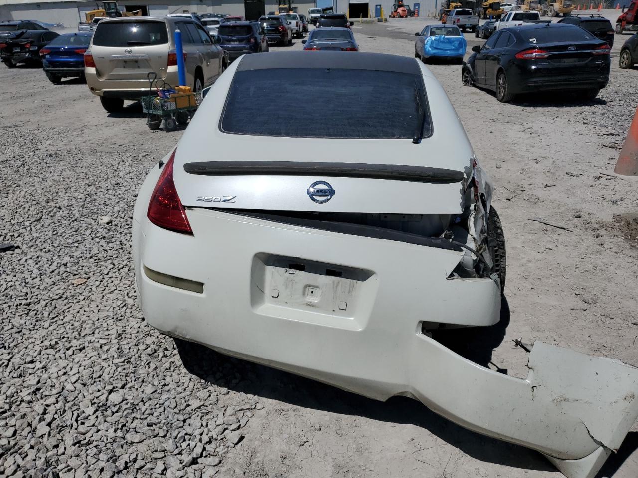 2006 Nissan 350Z Coupe VIN: JN1AZ34D26M330395 Lot: 53369425