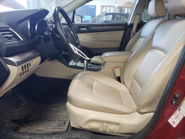  SUBARU OUTBACK 2016 Бургунди