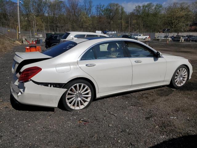 Sedans MERCEDES-BENZ S-CLASS 2015 Biały